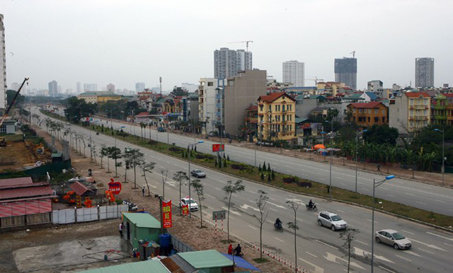 Hà Nội làm 23 km đường từ Hà Đông đi Xuân Mai, có đoạn rộng tới 60m